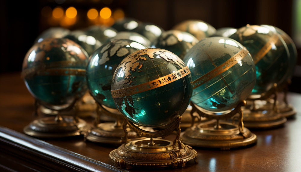 Die Technologie und Mechanik hinter selbst drehenden Globen