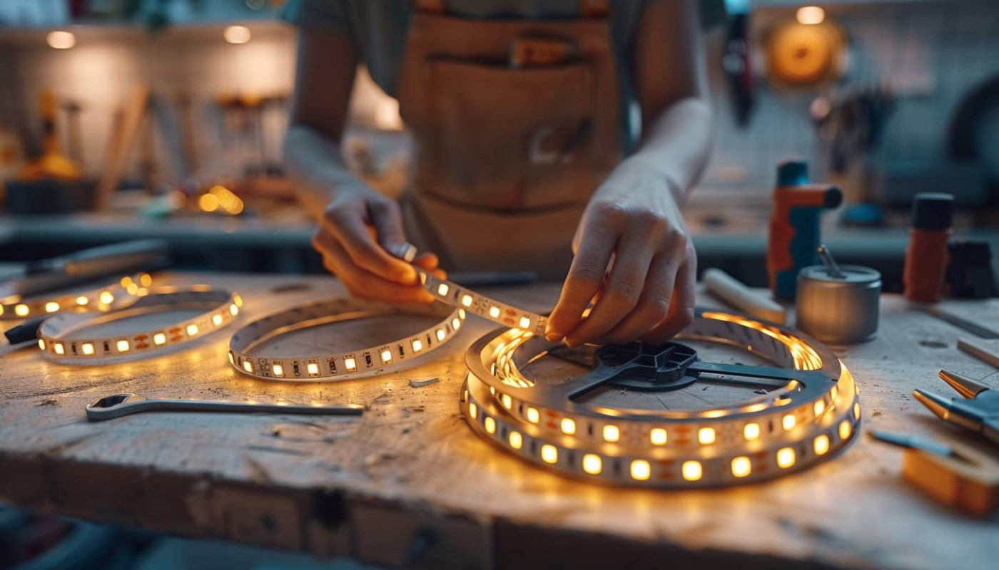Effiziente Nutzung von LED-Beleuchtung in Heimwerkprojekten
